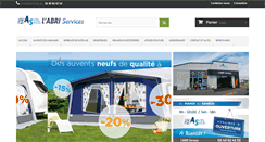 Desktop Screenshot of abri-services-caravaning.com